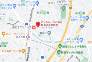 西勝寺 あざみ野庭苑地図